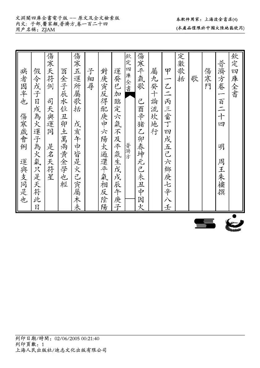 普济方-124