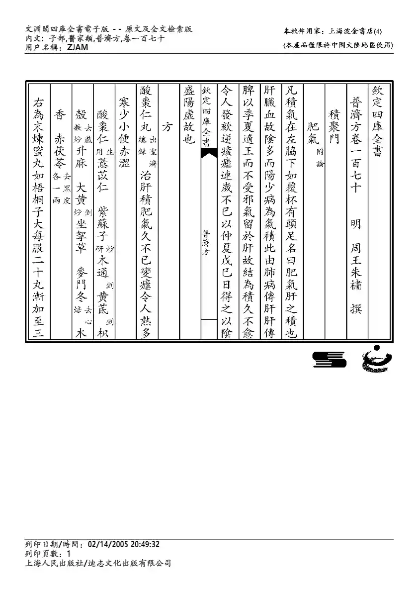 普济方-170