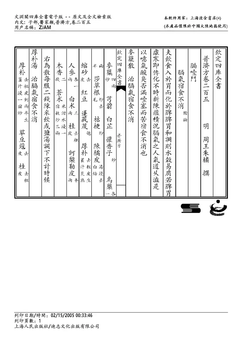 普济方-205