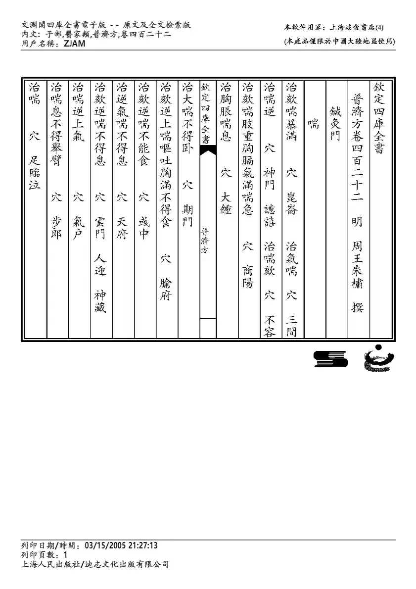 普济方-422