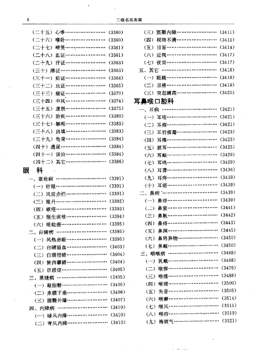 二续名医类案-7-五官