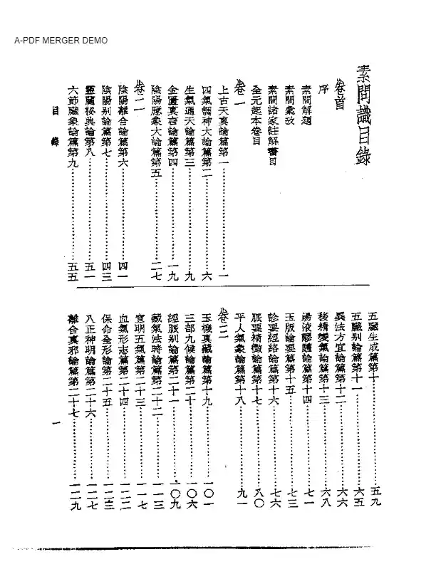 皇汉医学丛书01素问识