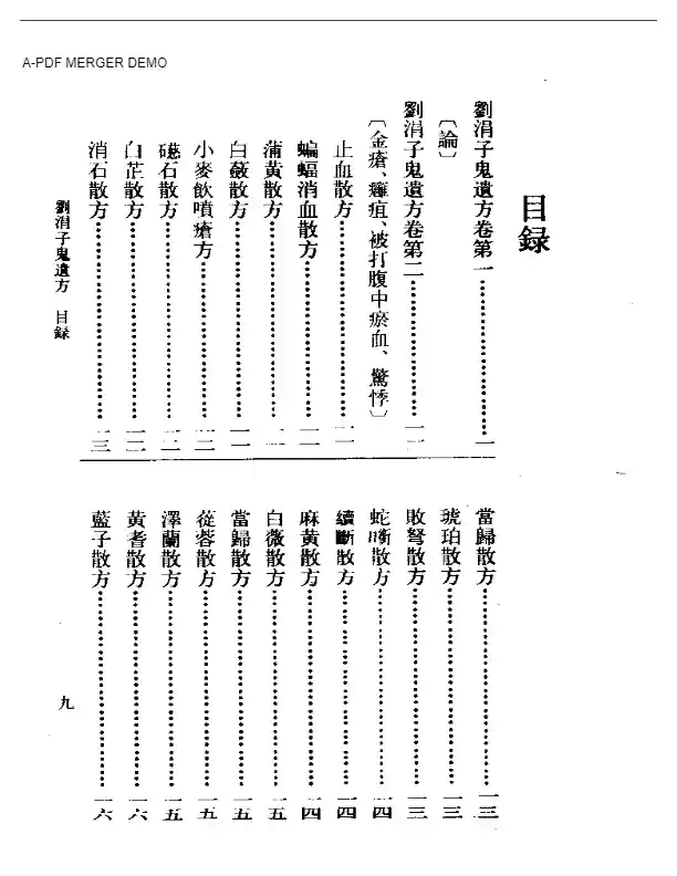 刘涓子鬼遗方