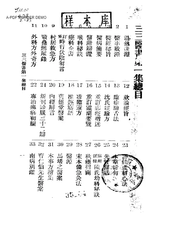 先哲医话