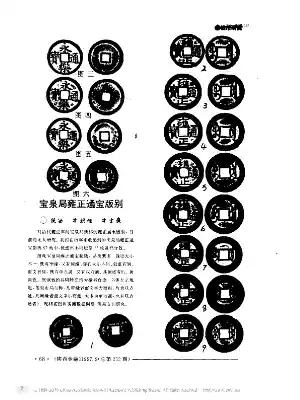 雍正通宝钱谱