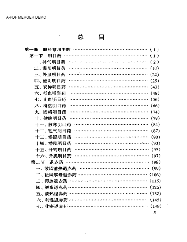 眼科临床实用中药